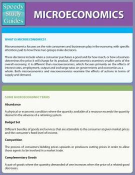 Paperback Micro-Economics (Speedy Study Guides: Academic) Book