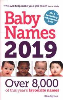 Paperback Baby Names 2019 Book