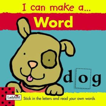 Paperback I Can Make a Word Book