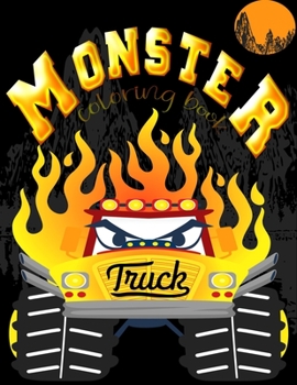 Paperback Monster Truck Coloring Book