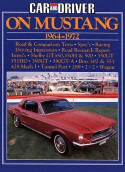 Paperback Car and Driver on Mustang 1964-1972 Book