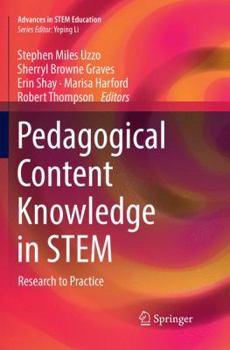 Paperback Pedagogical Content Knowledge in Stem: Research to Practice Book