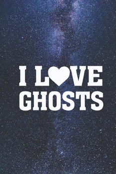 Paperback I Heart Love Ghosts - Spirit Journal Book