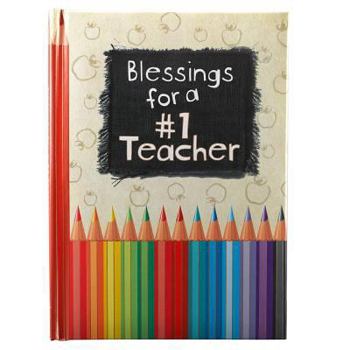 Hardcover Blessings for a #1 Teacher Book
