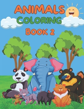 Paperback Animals Coloring Book: Book coloring for children Book