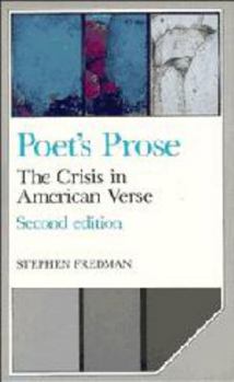 Electronics Poet's Prose: The Crisis in American Verse Book