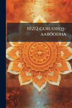 Paperback 10212 gurudiiqs-aaboodha [Telugu] Book