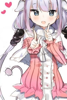 Journal: Dragon Maid Soft Glossy Cover Journal Lined Pages Book 6 x 9 Inches 110 Pages