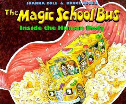 Hardcover Magic School Bus Inside the Human Body Book