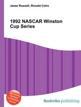 Paperback 1992 NASCAR Winston Cup Series Book