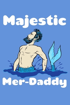 Paperback Majestic Merdaddy: Notebook Wide Rule Book