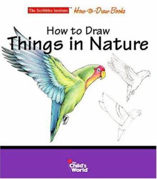 Library Binding How to Draw Things in Nature Book