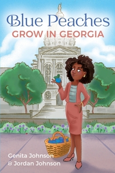 Paperback Blue Peaches Grow In Georgia Book