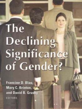 Hardcover The Declining Significance of Gender? Book