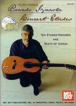 Paperback Ricardo Iznaola - Concert Etudes Book/CD Set [Spanish] Book