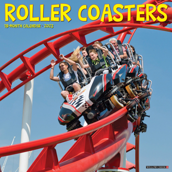 Calendar Roller Coasters 2023 Wall Calendar Book