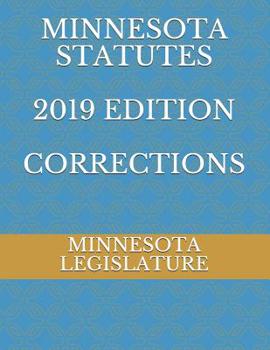 Paperback Minnesota Statutes 2019 Edition Corrections Book