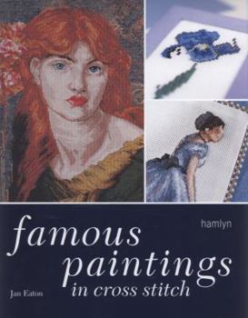 Hardcover Famous Paintings in Cross Stitch Book