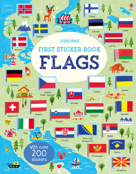 First Sticker Book Flags