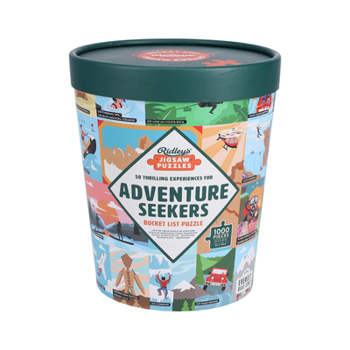 50 Thrilling Experiences for Adventure Seekers 1000-Piece Bucket List Jigsaw Puzzle