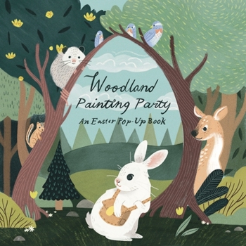 Hardcover Woodland Painting Party Book