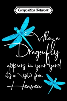 Composition Notebook: Dragonfly for women spiritual faith dragonflies lovers Journal/Notebook Blank Lined Ruled 6x9 100 Pages