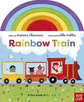 Board book Rainbow Train Book
