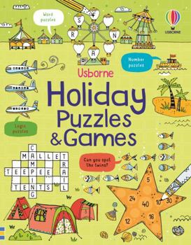 Paperback Holiday Puzzles and Games Book