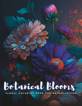 Paperback Botanical Blooms: Floral Coloring Book for Nature Lovers Book