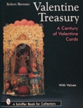 Hardcover Valentine Treasury: A Century of Valentine Cards Book