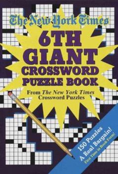 Hardcover New York Times 6th Giant Crossword Puzzle Book