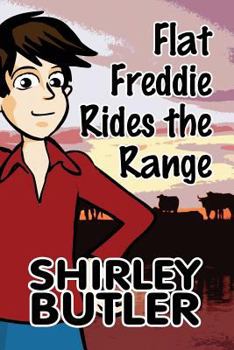 Paperback Flat Freddie Rides the Range Book