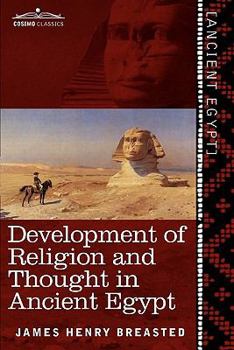 Paperback Development of Religion and Thought in Ancient Egypt Book