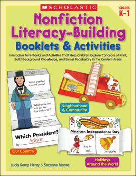 Paperback Nonfiction Literacy-Building Booklets & Activities, Grades K-1 Book