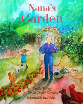 Paperback Nana's Garden Book