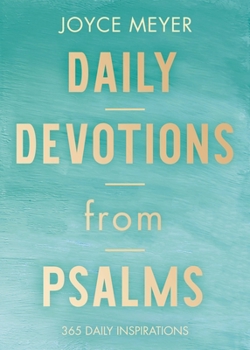 Hardcover Daily Devotions from Psalms: 365 Daily Inspirations Book