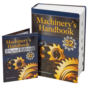 Hardcover Machinery's Handbook & Digital Edition Combo: Large Print Book