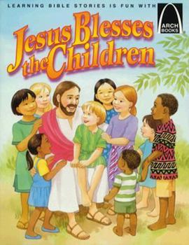 Paperback Jesus Blesses the Children 6pk Book