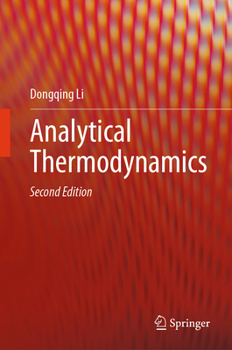 Hardcover Analytical Thermodynamics Book