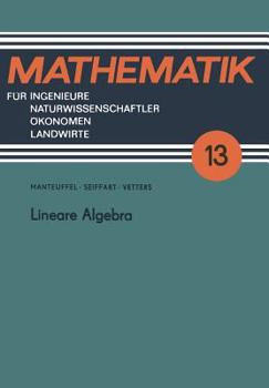 Paperback Lineare Algebra [German] Book