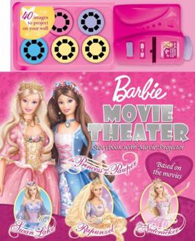 Hardcover Barbie Movie Theater Storybook [With Movie Projector, Slides] Book