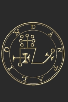 Paperback Dantalion: Sigil King Solomon 72 Demon Goetia 6x9 100 Page Evocation Journal Book