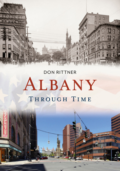 Paperback Albany Through Time Book