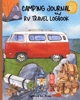 Paperback Camping Journal and Rv Travel Logbook Book