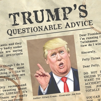 Paperback Trump's Questionable Advice Book