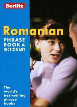 Paperback Berlitz Romanian Phrase Book & Dictionary Book