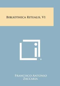 Paperback Bibliotheca Ritualis, V1 [Latin] Book