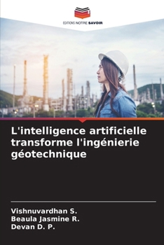 Paperback L'intelligence artificielle transforme l'ingénierie géotechnique [French] Book