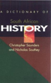 Hardcover A Dictionary of South African History Book