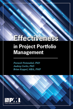 Paperback Effectiveness in Project Portfolio Management Book